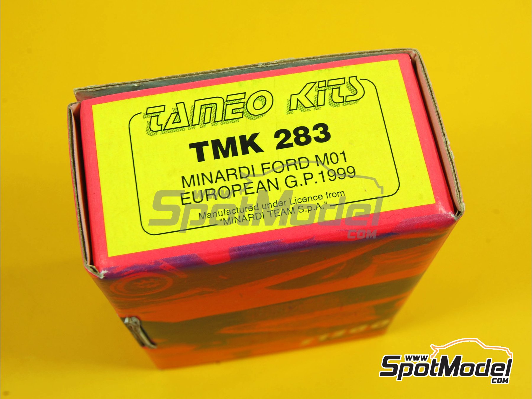 Tameo Kits TMK283: Car scale model kit 1/43 scale - Minardi Ford